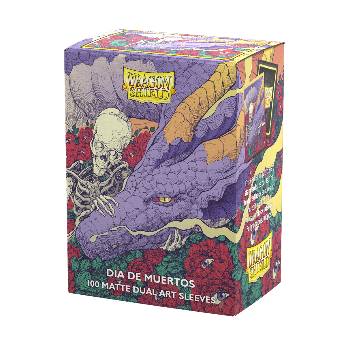 Dragon Shield Art Dual-Matte Día de Muertos 2026 caja 100 fundas