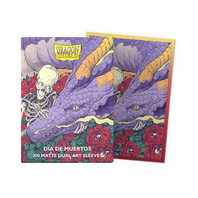 Dragon Shield Art Dual-Matte Día de Muertos 2026 caja y funda