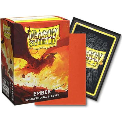 Dragon Shield Sleeves: Standard Dual - Matte Ember 'Alaric, Revolution Kindler' (100 ct.)