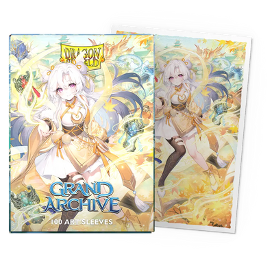 Art -Matte 'Guo Jia, Heaven's Favored' (x100) | Fundas y accesorios Dragon Shield para cartas TCG en PiedraBruja Chile