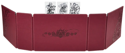 Game Master Companion - Blood Red | Fundas y accesorios Dragon Shield para cartas TCG en PiedraBruja Chile