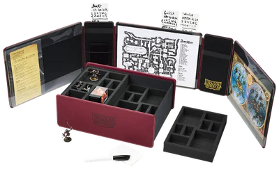 Game Master Companion - Blood Red | Fundas y accesorios Dragon Shield para cartas TCG en PiedraBruja Chile