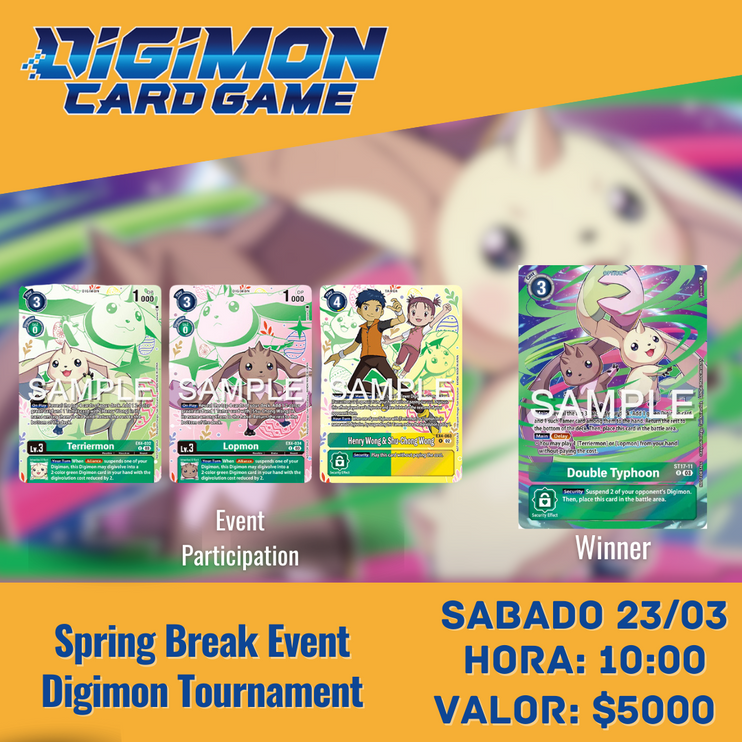 Torneo Digimon Spring Break