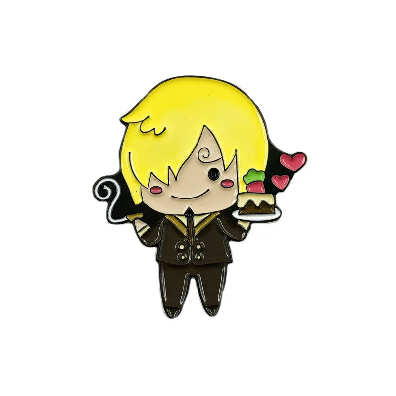 Pin esmaltado One Piece Sanji | Coleccionables, figuras y artículos geek en PiedraBruja Chile