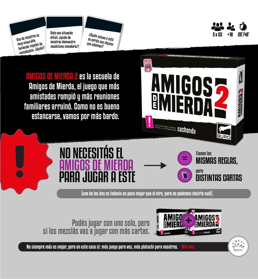 Amigos de Mierda 2
