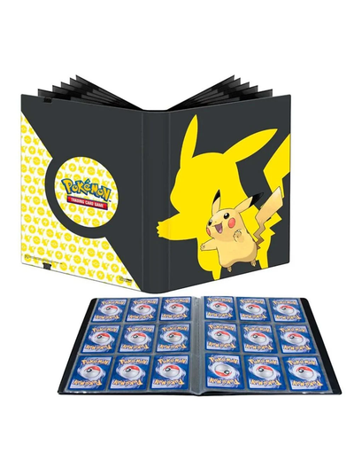Carpeta 9-Pocket Portfolio Pokémon Pikachu | Accesorios Ultra PRO para TCG en PiedraBruja Chile