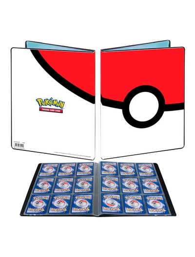 Carpeta 9-Pocket Portfolio Pokémon Pokeball | Accesorios Ultra PRO para TCG en PiedraBruja Chile