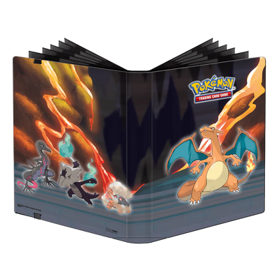 Carpeta 9-Pocket Portfolio Pokémon Scorching Summit | Accesorios Ultra PRO para TCG en PiedraBruja Chile