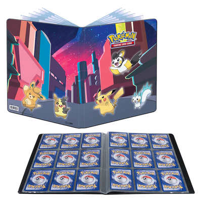 Carpeta 9-Pocket Portfolio Pokémon Shimmering | Accesorios Ultra PRO para TCG en PiedraBruja Chile