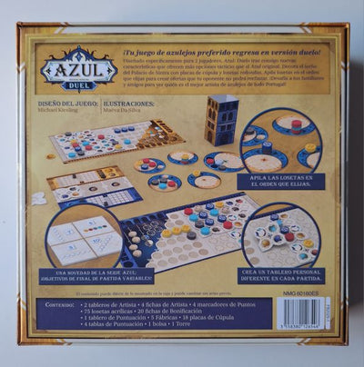 Azul - Duel | Juegos de mesa para todas las edades en PiedraBruja Chile