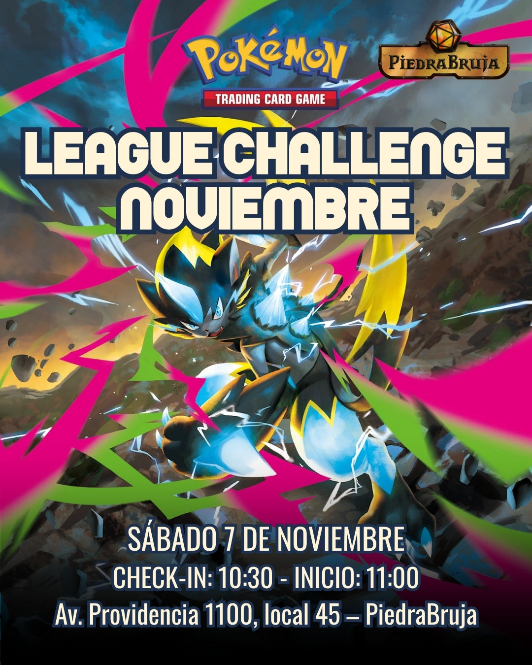League Challenge Noviembre - Pokémon TCG