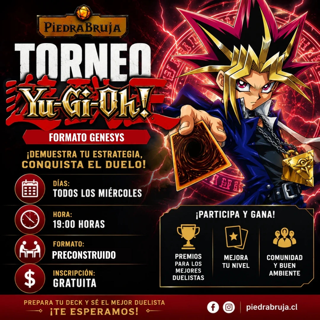 Torneo Yu-Gi-Oh! - Formato Genesys
