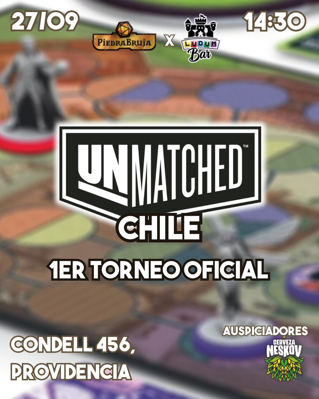 Torneo - 1er Torneo Oficial Unmatched Chile