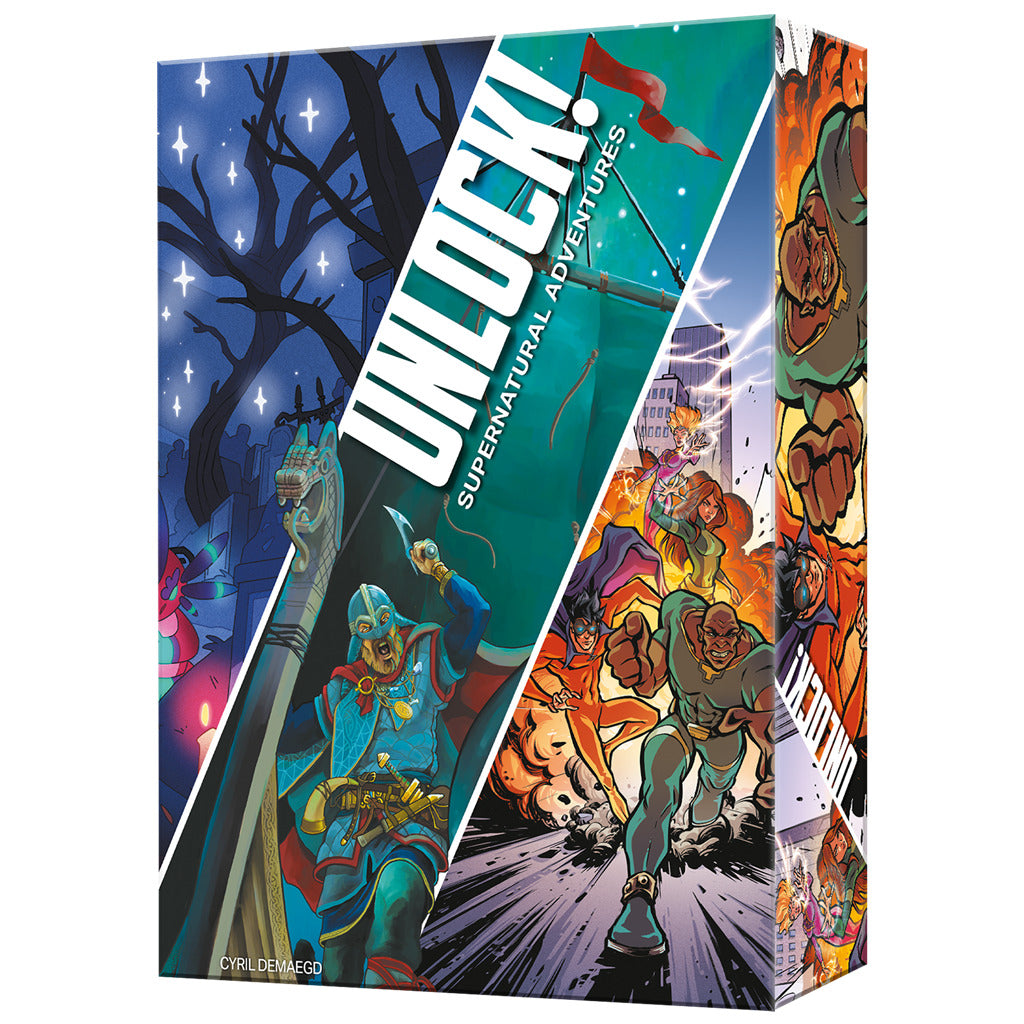 Unlock! 12 - Supernatural Adventures | Juegos de mesa para todas las edades en PiedraBruja Chile
