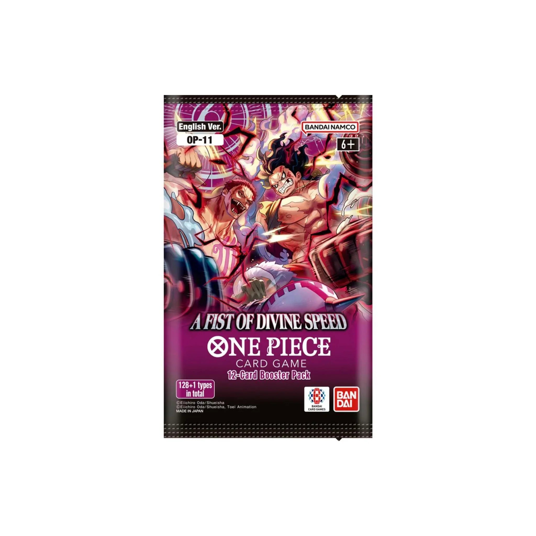 Booster One Piece TCG OP11 A Fist of Divine Speed