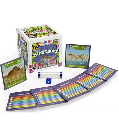 BrainBox - Dinosaurios | Juegos de mesa para todas las edades en PiedraBruja Chile