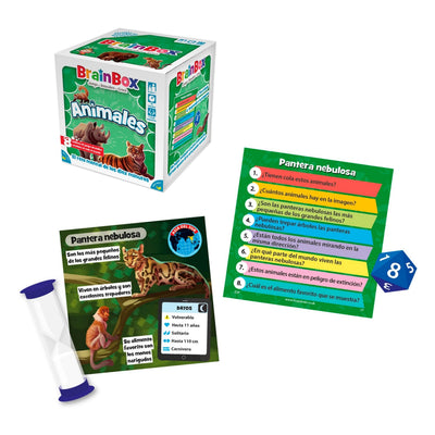 BrainBox - Animales | Juegos de mesa para todas las edades en PiedraBruja Chile
