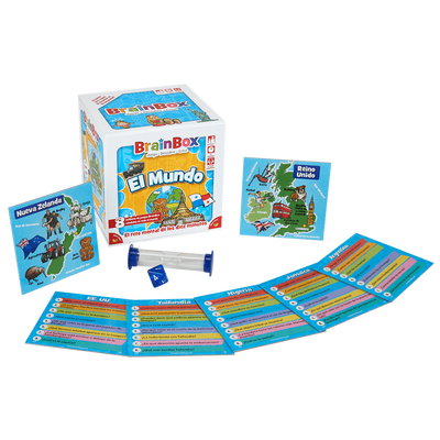 BrainBox - El Mundo | Juegos de mesa para todas las edades en PiedraBruja Chile