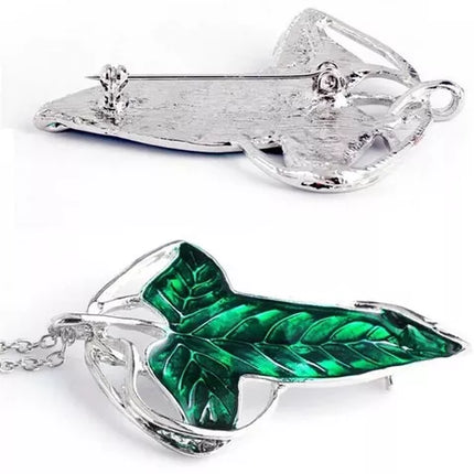 Broche Élfico Hoja de Lorien
