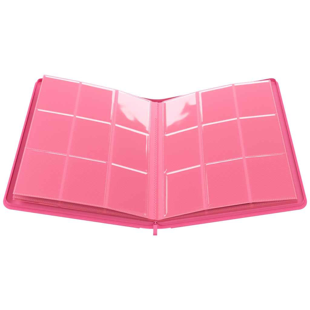 Carpeta Zip-Up Album 18-Pocket - Pink
