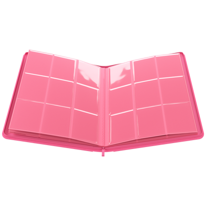Carpeta Zip-Up Album 18-Pocket - Pink