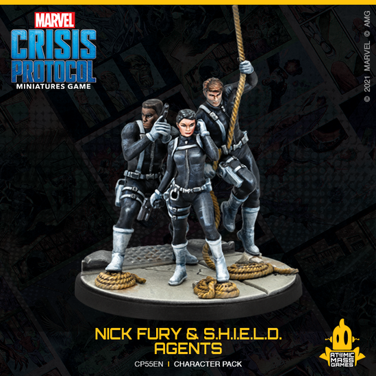 Marvel Crisis Protocol - Nick Fury & SHIELD Agents