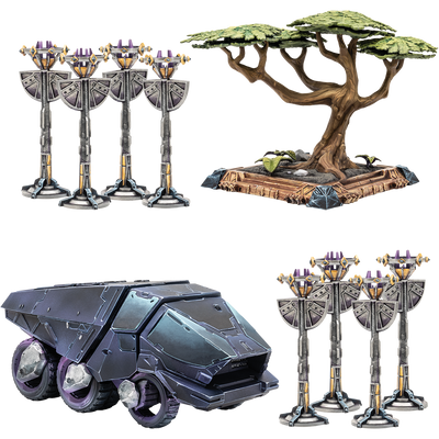 Marvel Crisis Protocol - Kingdom of Wakanda Terrain Pack