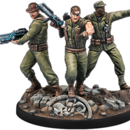 Marvel Crisis Protocol - Nick Fury Sr & the Howling Commandos