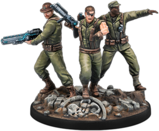 Marvel Crisis Protocol - Nick Fury Sr & the Howling Commandos