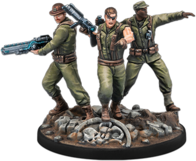 Marvel Crisis Protocol - Nick Fury Sr & the Howling Commandos