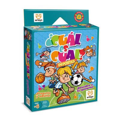 ¿Cuál es Cual? - Deportes | Juegos de mesa para todas las edades en PiedraBruja Chile