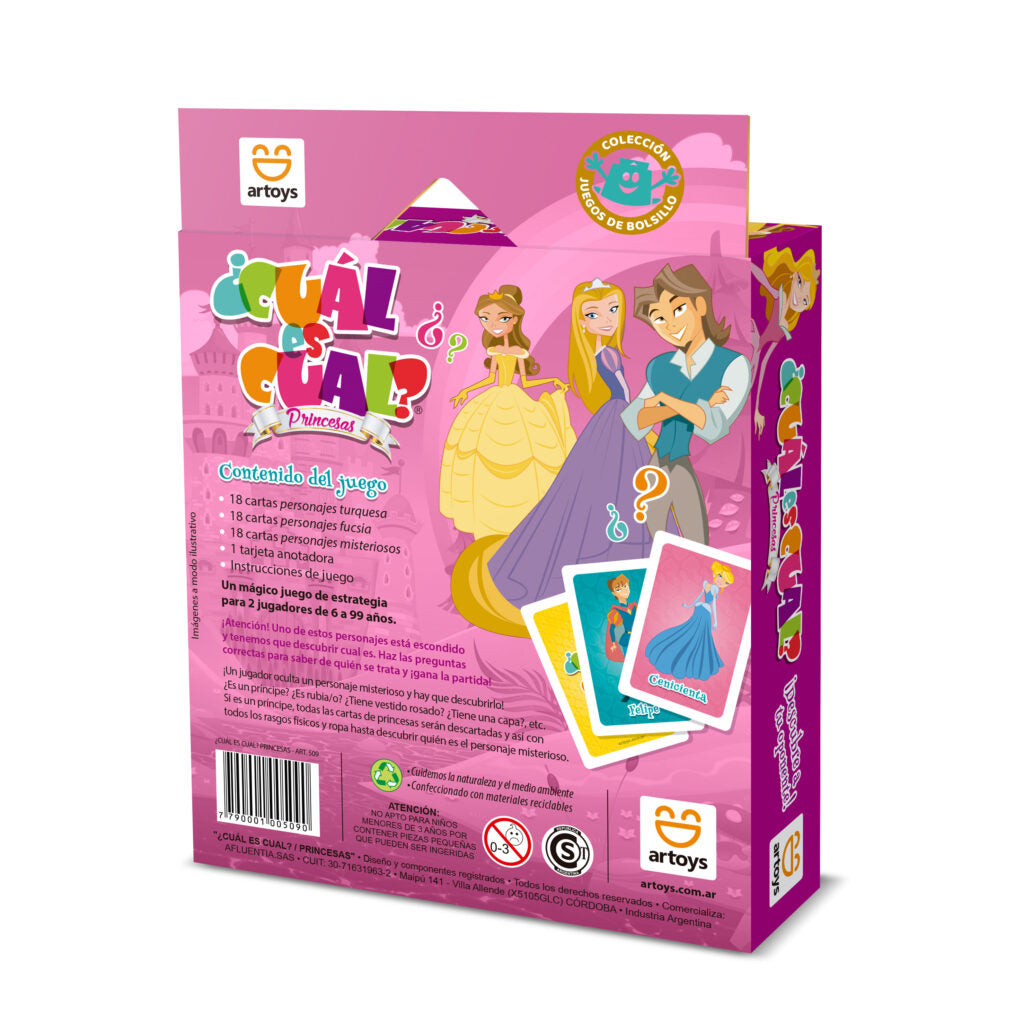 ¿Cuál es Cual? Princesas