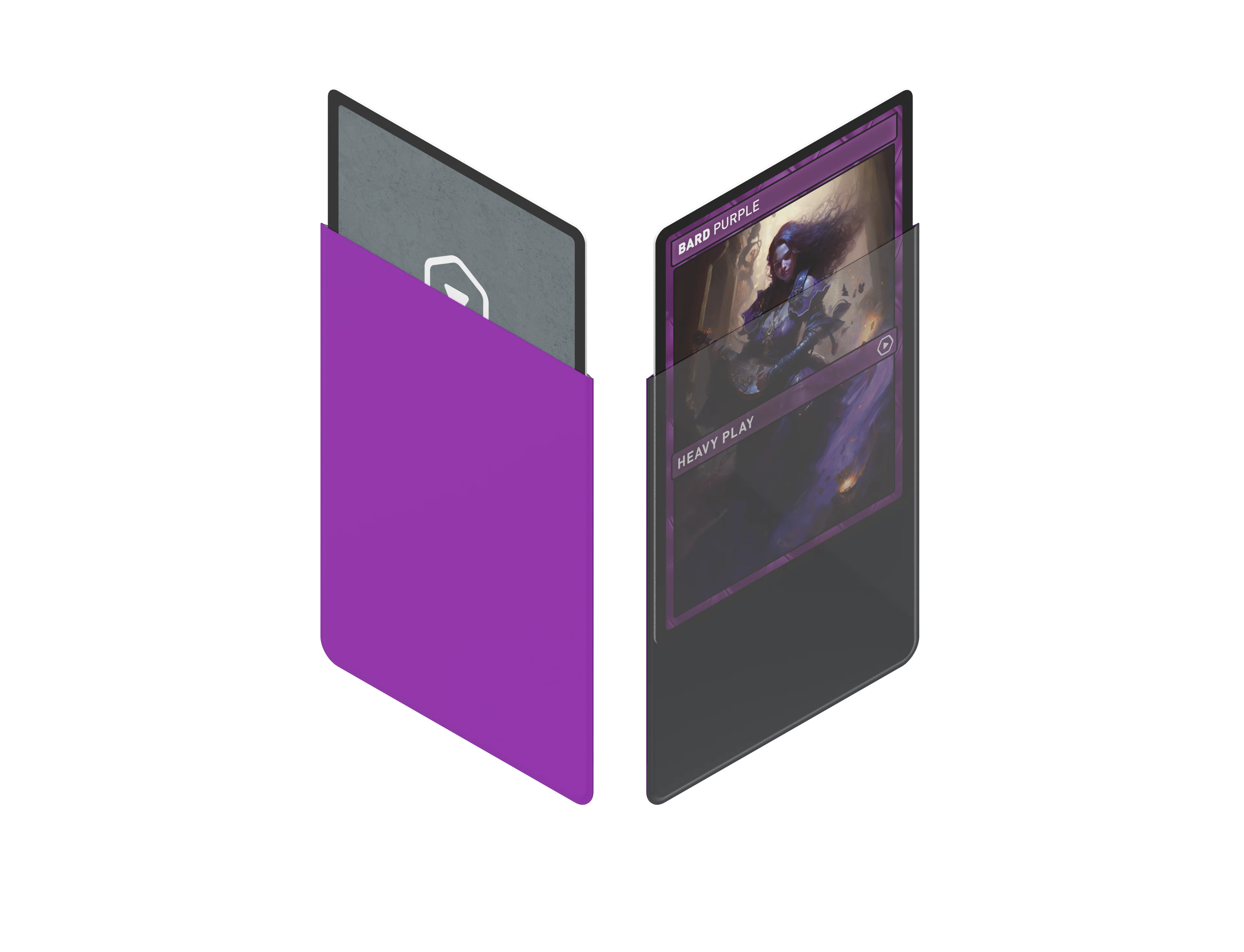 Protector Curvo - Bard Purple Standard (x100) Heavy Play