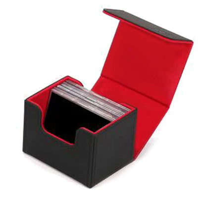 Portamazo Negro/Rojo Standard 100+ | Accesorios para juegos de cartas coleccionables en PiedraBruja Chile