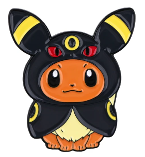 Pin Esmaltado Eevee Umbreon | Coleccionables, figuras y artículos geek en PiedraBruja Chile