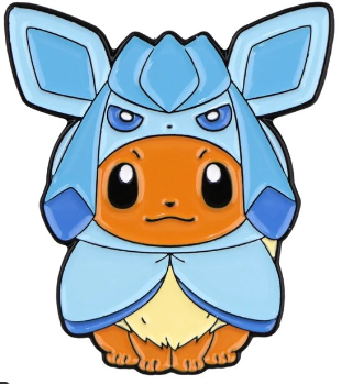 Pin Esmaltado Eevee Glaceon | Coleccionables, figuras y artículos geek en PiedraBruja Chile