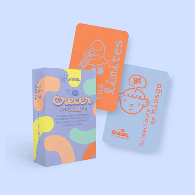 Cartas Te Veo - Crecer y Cuidarte | Juegos y productos educativos en PiedraBruja Chile