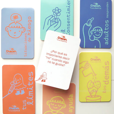 Cartas Te Veo - Crecer y Cuidarte | Juegos y productos educativos en PiedraBruja Chile