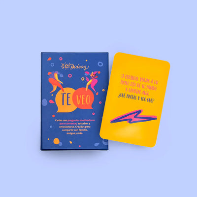 Cartas Te Veo - Adolescentes y Adultos | Juegos y productos educativos en PiedraBruja Chile