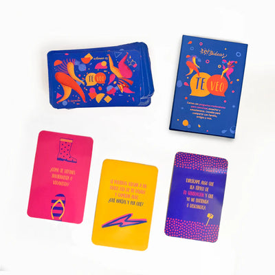Cartas Te Veo - Adolescentes y Adultos | Juegos y productos educativos en PiedraBruja Chile