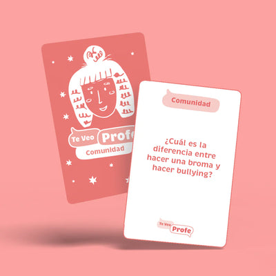 Cartas Te Veo Profe | Juegos y productos educativos en PiedraBruja Chile