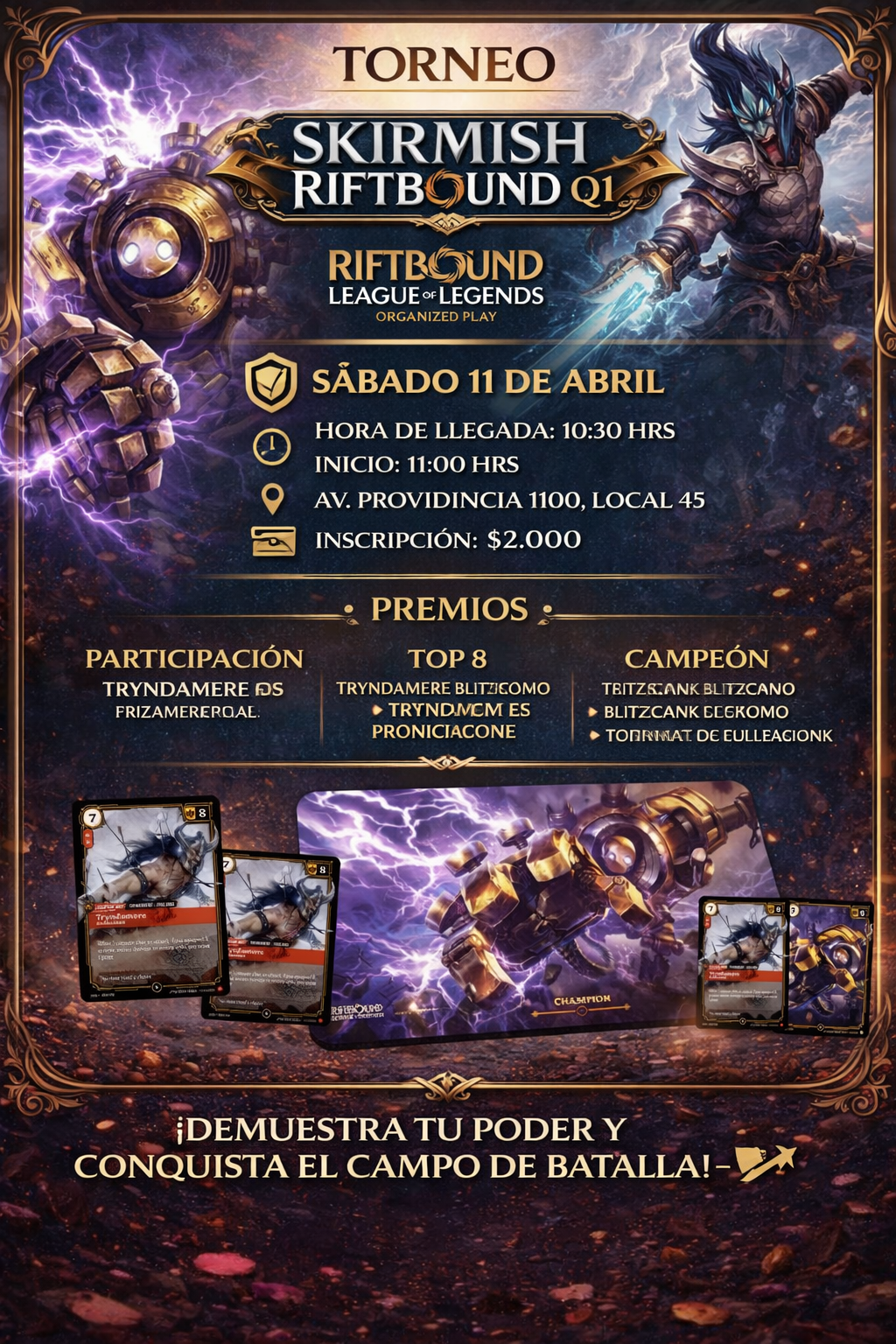 Torneo Skirmish Riftbound Q1