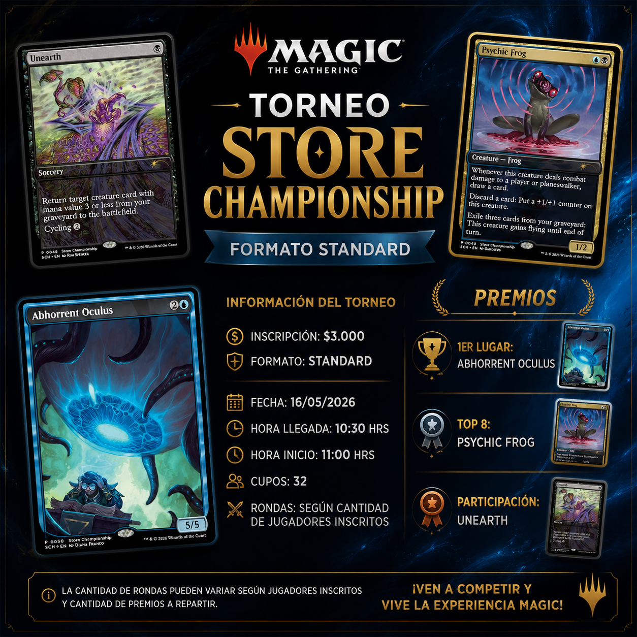 Torneo Magic Store Championship 16/05/2026