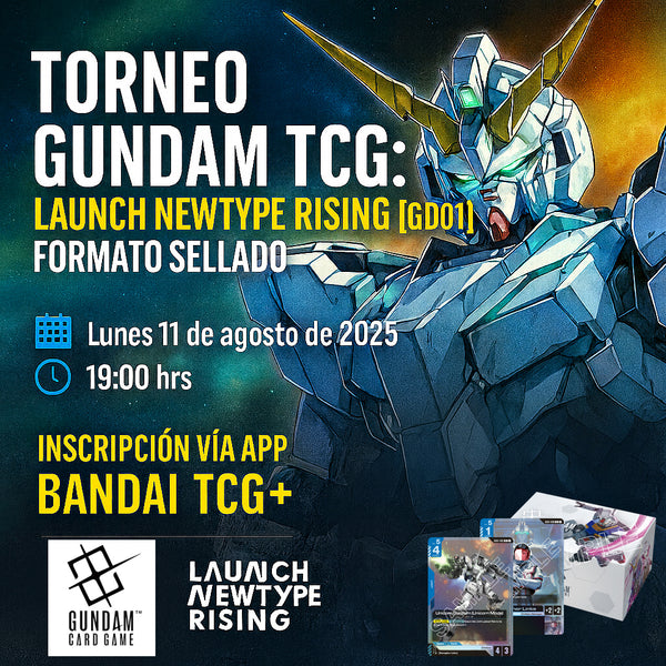 Torneo Gundam TCG: Launch Newtype Rising GD01 | Gundam TCG en