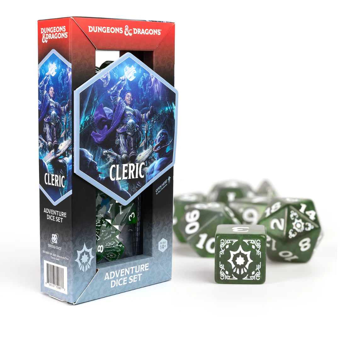 Cleric Green - Adventure Dice