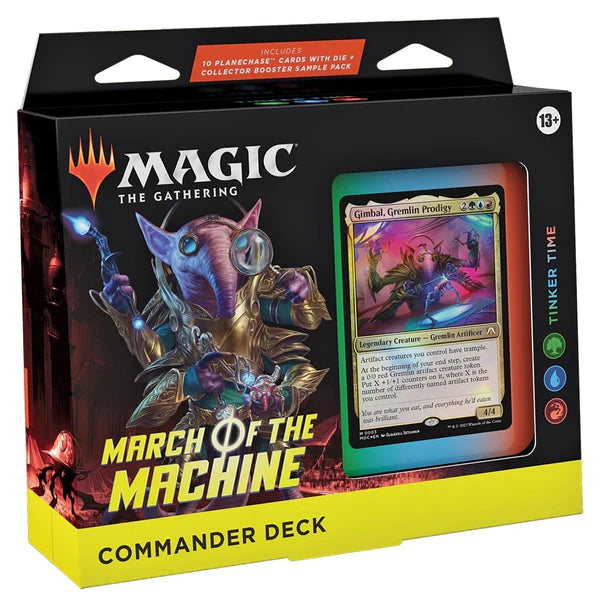 March of the Machine - Commander Tinker Time | Magic: The Gathering y accesorios TCG en PiedraBruja Chile