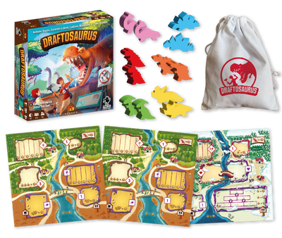 Draftosaurus | Juegos de mesa para todas las edades en PiedraBruja Chile