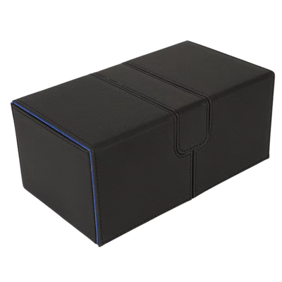 Blackstone Dual Guard 200+ - Obsidian Black Blue | Deckboxes y accesorios TCG Arkanova en PiedraBruja Chile