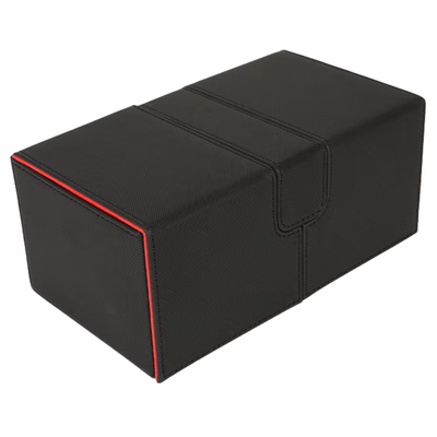 Blackstone Dual Guard 200+ - Obsidian Black Red | Deckboxes y accesorios TCG Arkanova en PiedraBruja Chile