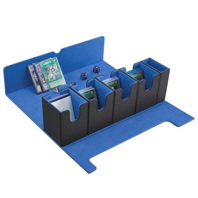 Vault Titan 400+ - Obsidian Black Blue | Deckboxes y accesorios TCG Arkanova en PiedraBruja Chile